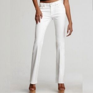 7 for All Mankind, size 29 white denim